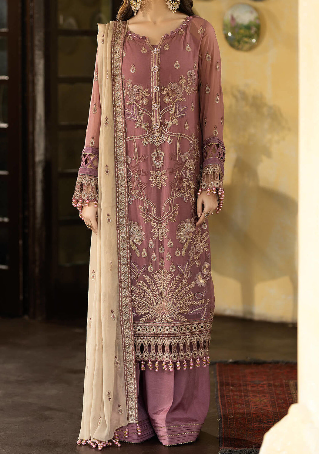Imrozia Isla Pakistani Luxury Chiffon Dress
